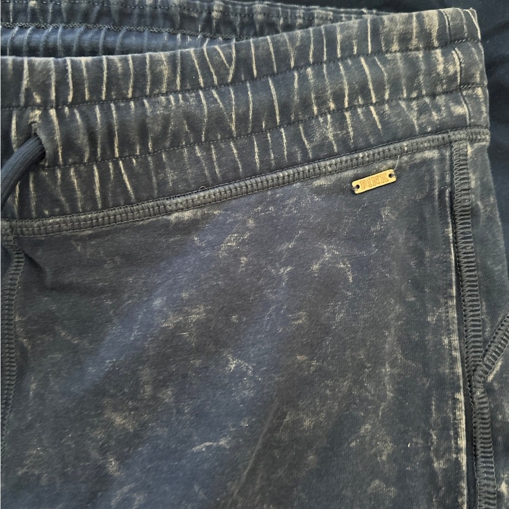 PINK Victoria's Secret Dark Blue Yoga Pants - Picture 2 of 4